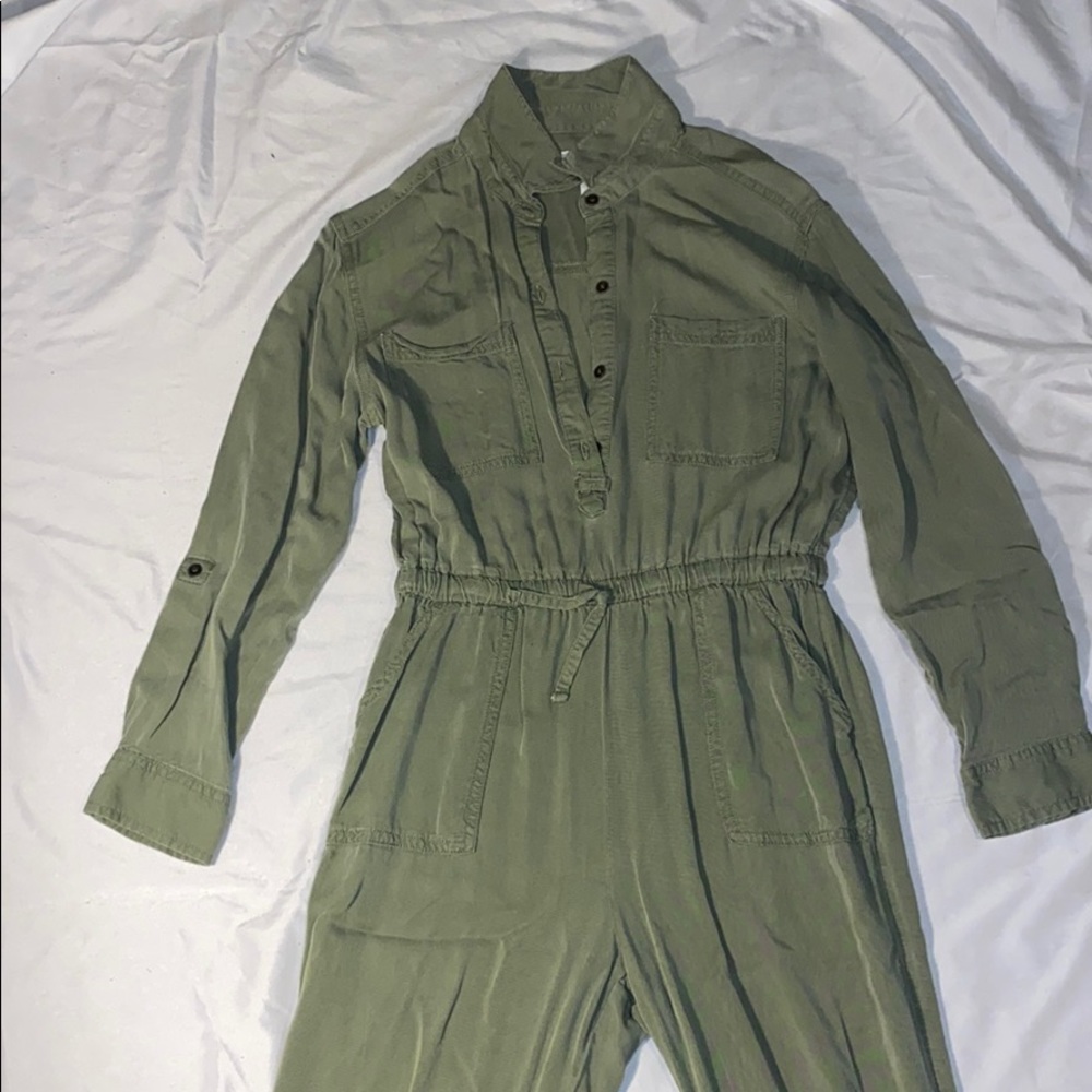 Old Navy Camo Green Jumpsuit
